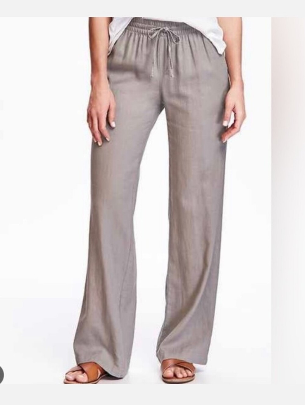 Old Navy Wide Leg Linen Pants XS